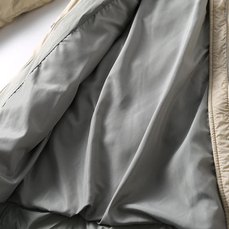 Winter Long Oversize Down Jacket Women Fashion Warm Thick Coat Autumn Casual Slim Hooded Puffer Jacket