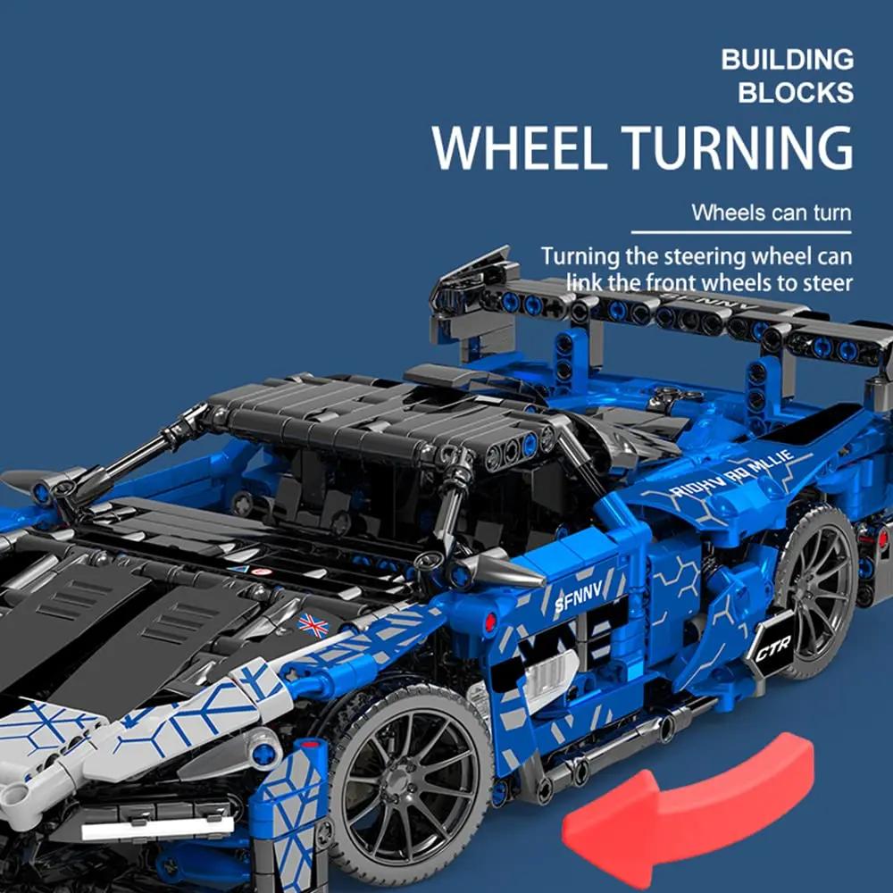 Sports Car Building Blocks Toys Adults Kits Car Home Decoration Crafts Craft Toys DIY Toys Animation Derivatives Children Toys