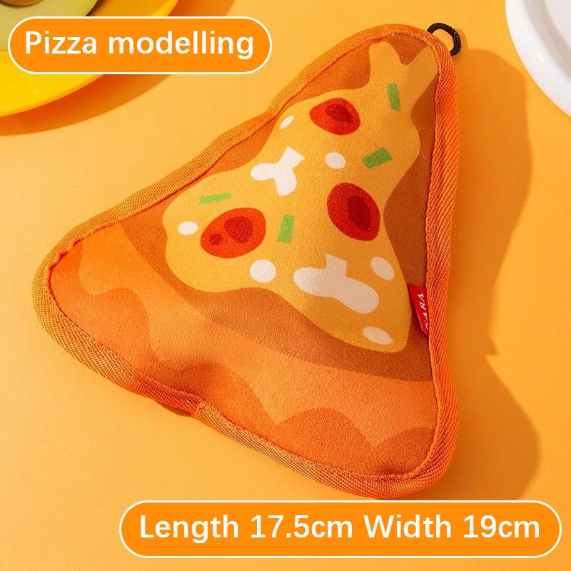 

Dog Toys Burger Fries Simulation Food Paradise Sound Toy Four Seasons Home Play Teething Entertainment Products Pet Supplies