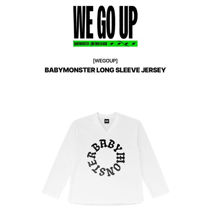 BABYMONSTER WE GO UP Long Sleeve Jersey