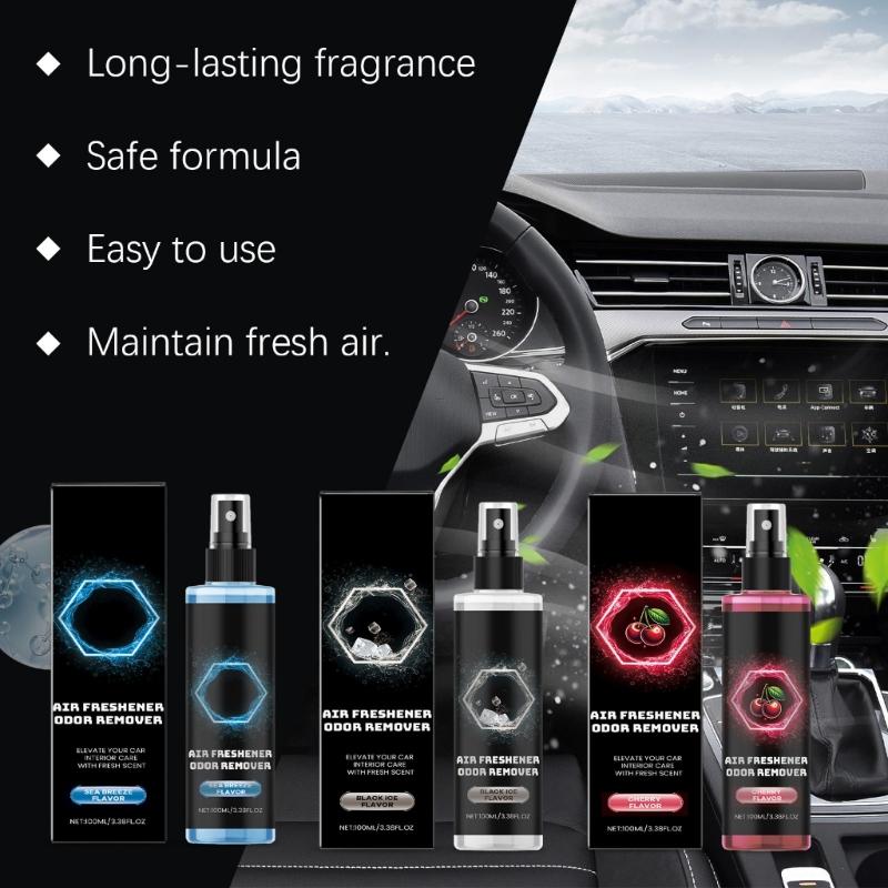 Air Freshener Sprayer for Room & Car Car Fragrances Auto Deodorization Sprayer 100ml Air Purification