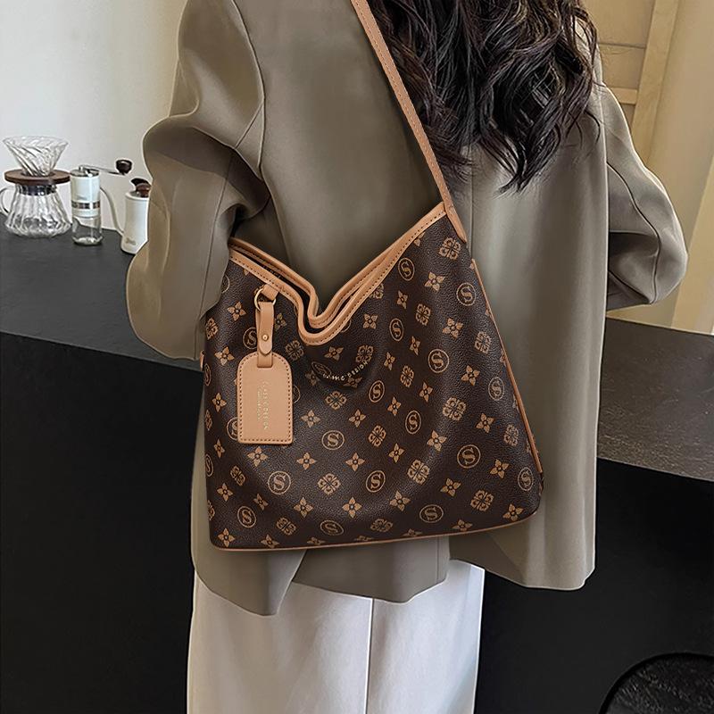 Tote Bag Women'S Bag Versatile High-End Sense Large Capacity Fashion Commuter Trend Sense Shoulder Bag