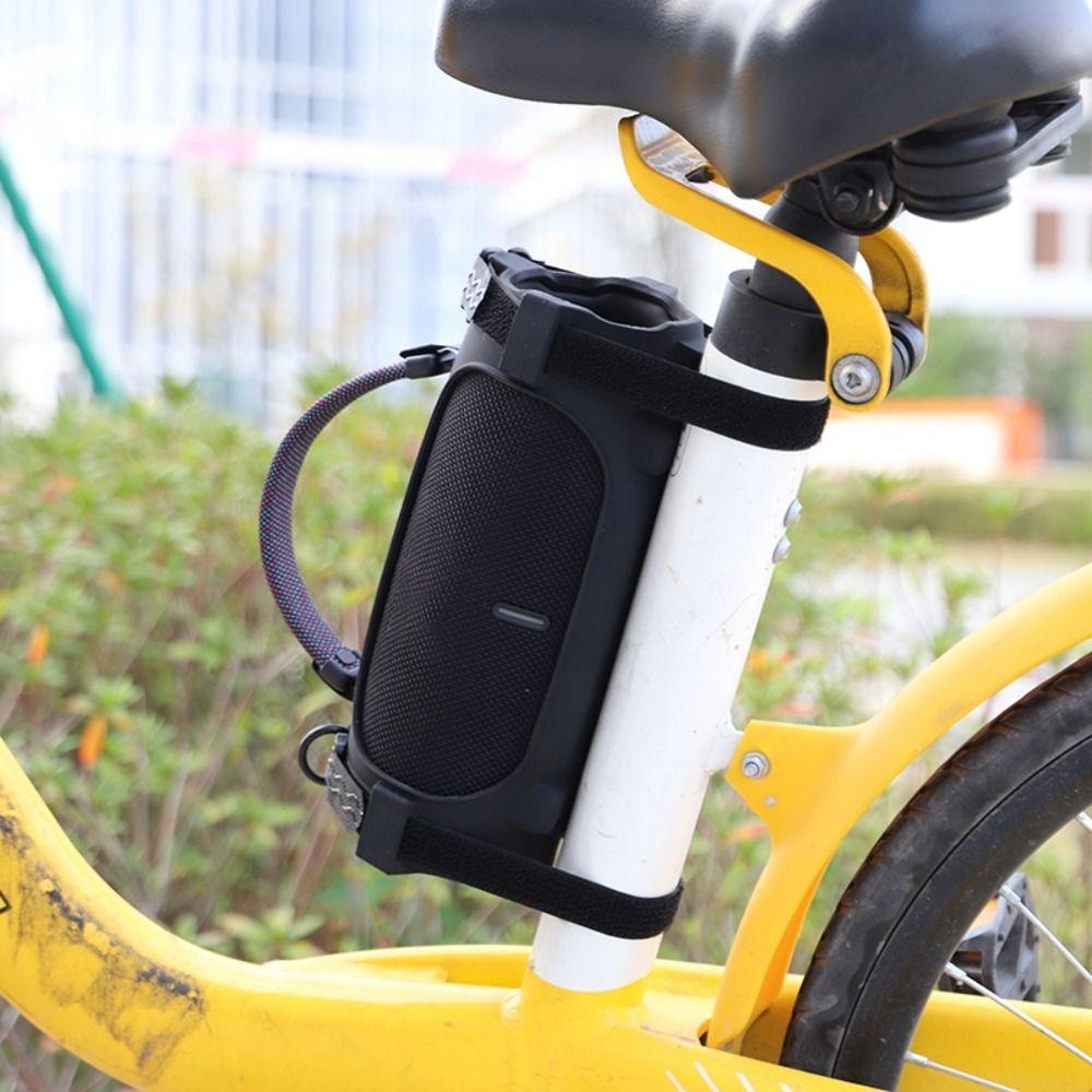 with Shoulder Strap Bluetooth Speaker Storage Bag Silicone Carry Sleeve for JBL Charge 6 Travel