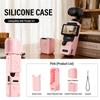 soonpho Silikonhülle für DJI Osmo Pocket 4 Kameraobjektiv Bildschirm Staubdichte Schutzabdeckung für POCKET4 Kratzfeste Weiche Hülle Zubehör