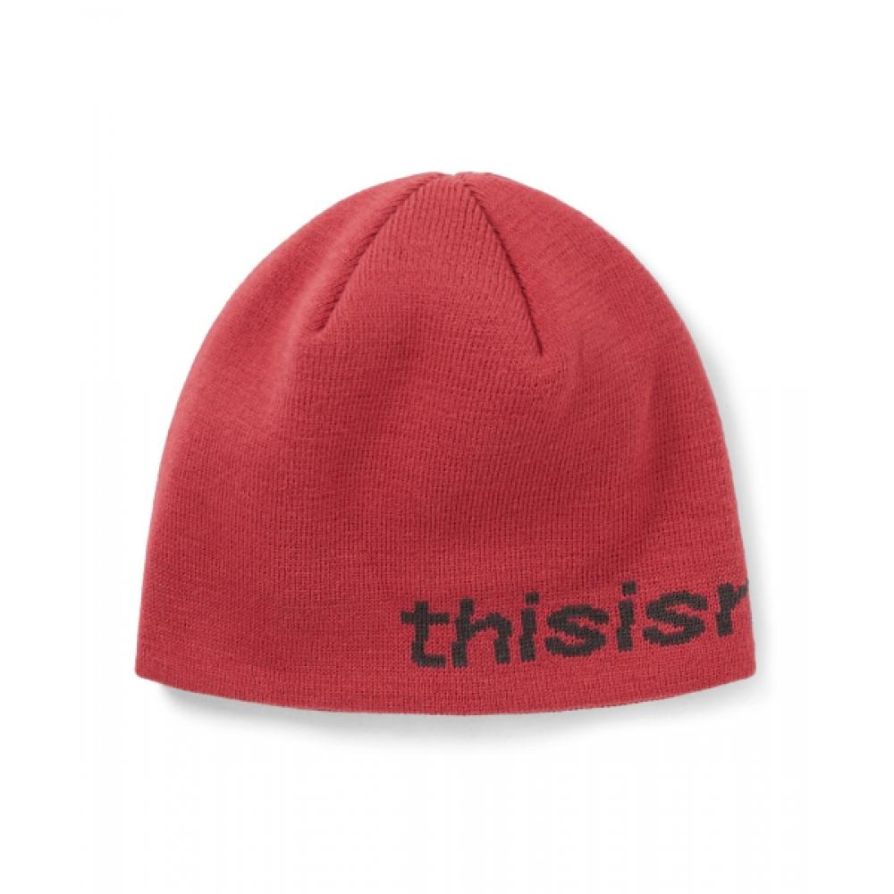 Thisisneverthat Sp Logo No Cuff Beanie Red Pink F