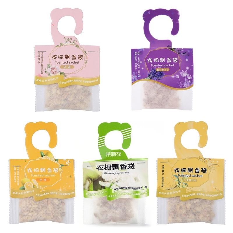 20 Pack Air Freshener Pouches For Closet Drawer Car Bathroom MultiSpace Freshness Maintenance