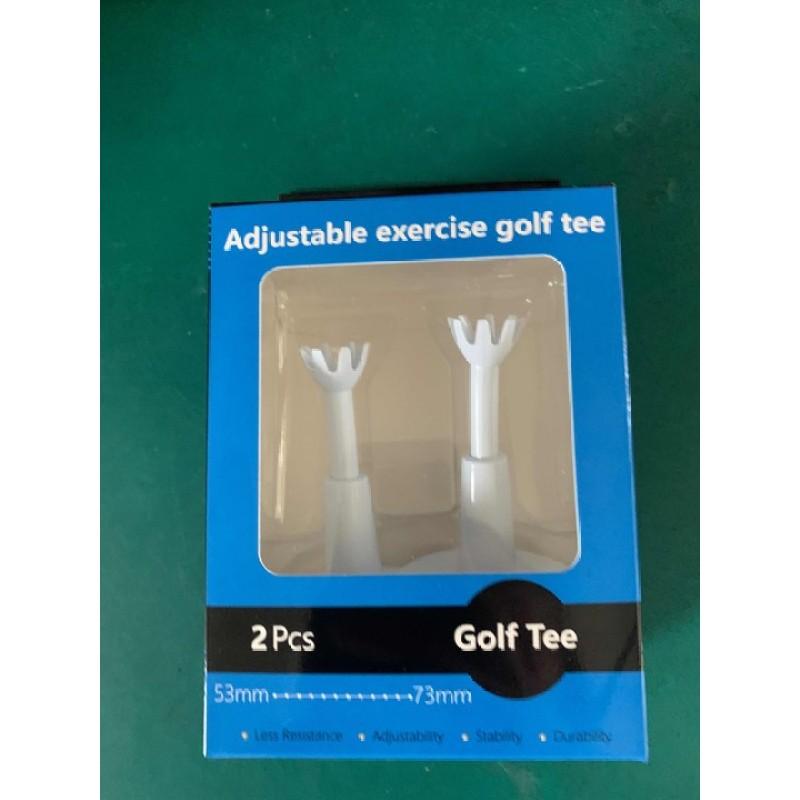 Hot! 2pc/set Adjustable Exercise Golf  Tee For Practicing Training  Golf Accessories