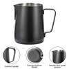 304 Stainless Steel , Teflon - Coated Double - V Spout with Scale, Graduated Coffee Milk Frothing Pitcher  Coffee Pot Cafe