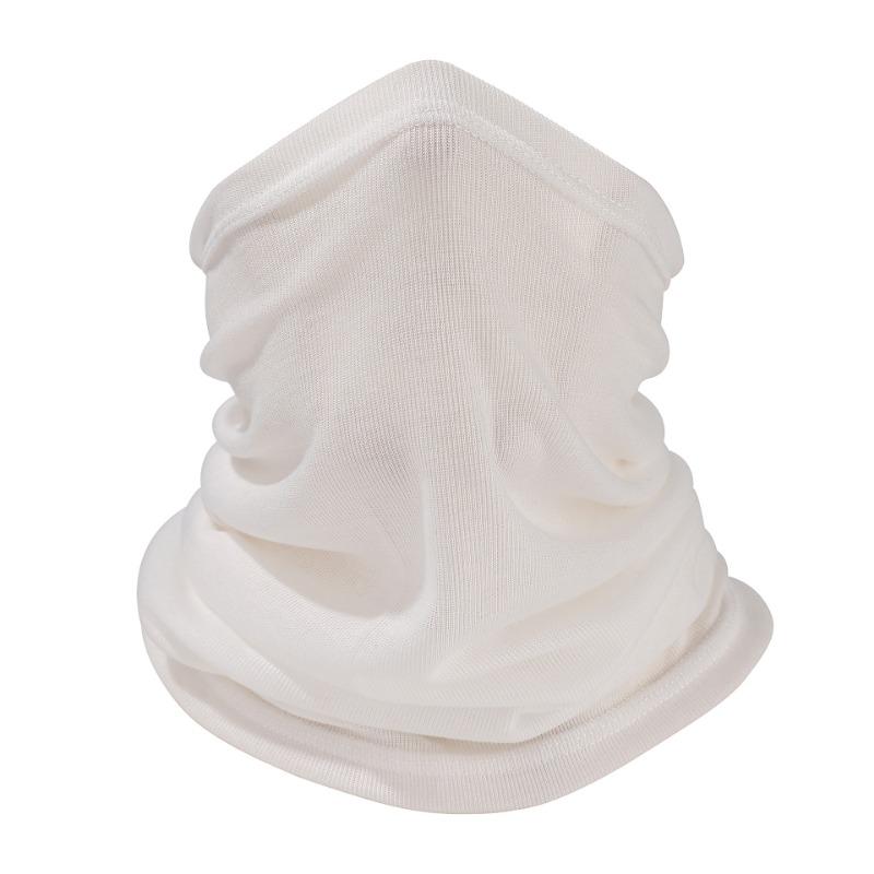 New men's and women's outdoor cycling fishing sunscreen protective mask solid color sports scarf