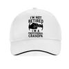 Im Not Retired Im A Professional Grandpa Funny Baseball Cap Idea Gift New Hip Hop Hat Summer Adjustable Snapback Hats
