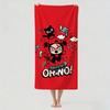 Cartoon G-Garu P-Pucca Towel Drying Bath Towel Applicable To Light Swimming Camping Yoga Beach Out