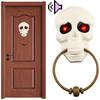 Spooky Halloween Doorbell Decorative Skull Design Light Up And Sound Effect Prop