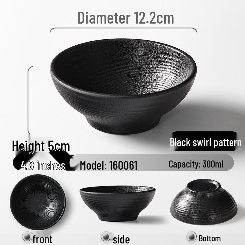 

Кругла миска з меламіну A5 - Універсальна для рису, супу, приправ та хот-поту. Ідеально для ресторанів та комерційного використання.