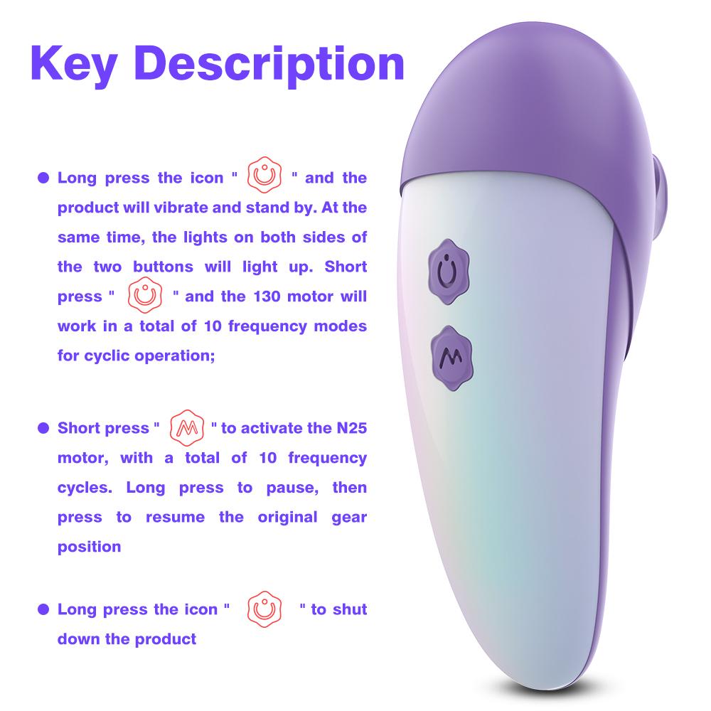 Powerful Clit Sucker Vagina Sucking 2 In 1 Vibrator for Women Vibrator Female Sex Toy for Adults 18
