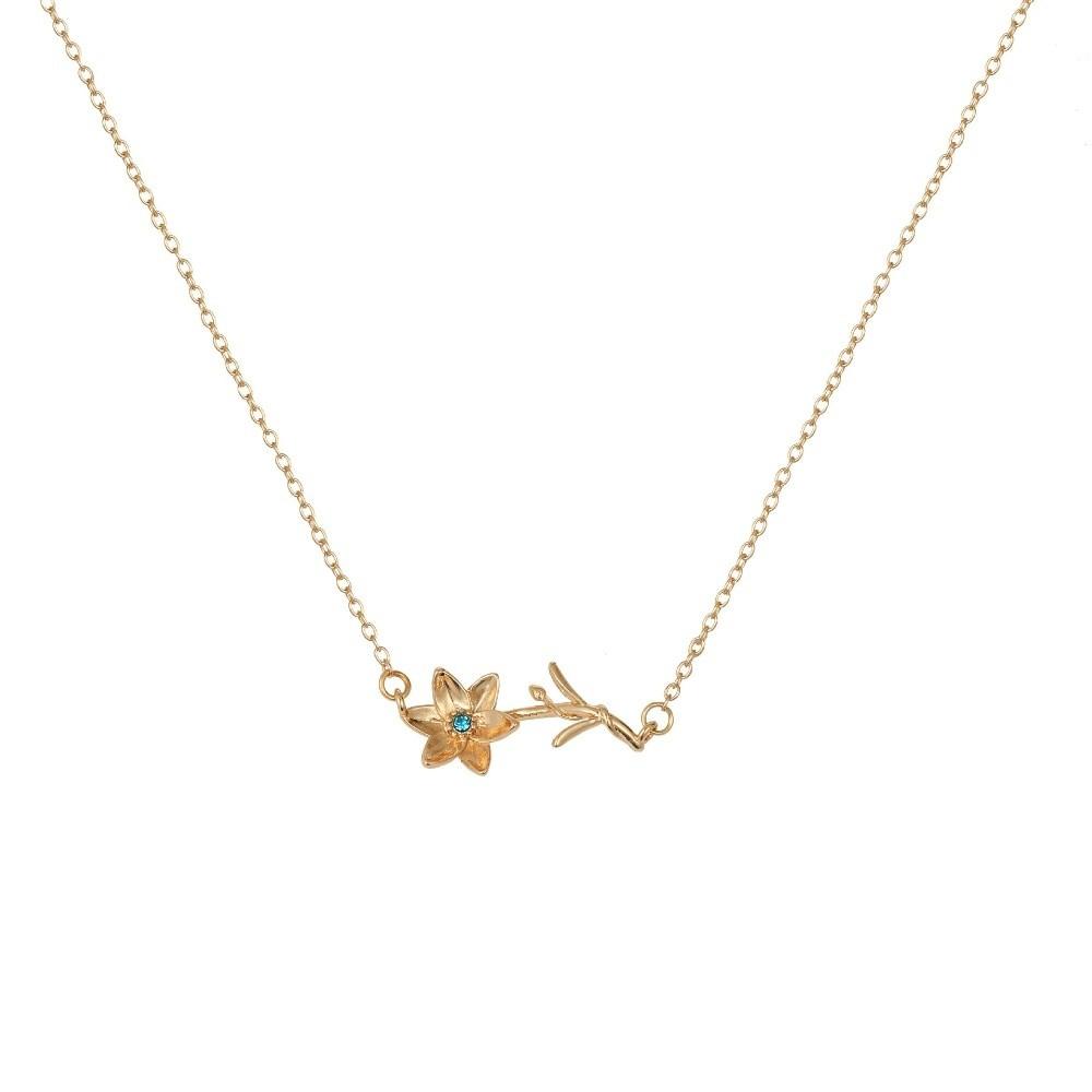 Minimalist Birthstone Necklace Layered Necklace Rhinestone Pendant Necklace  Office Chic Mar.