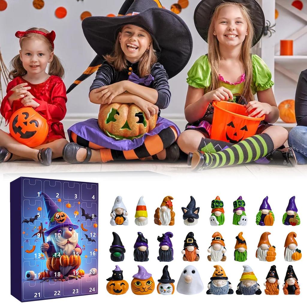 Halloween Advent Calendar Before Christmas Advent Calendar Kids 24 Days Halloween Calendar Countdown Movie Character Doll Figure Collectible