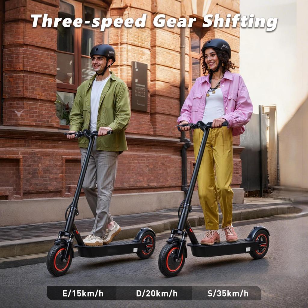 SUNNIGOO N7 Max Electric Scooter 36V 12.5Ah Battery,10inch Tires