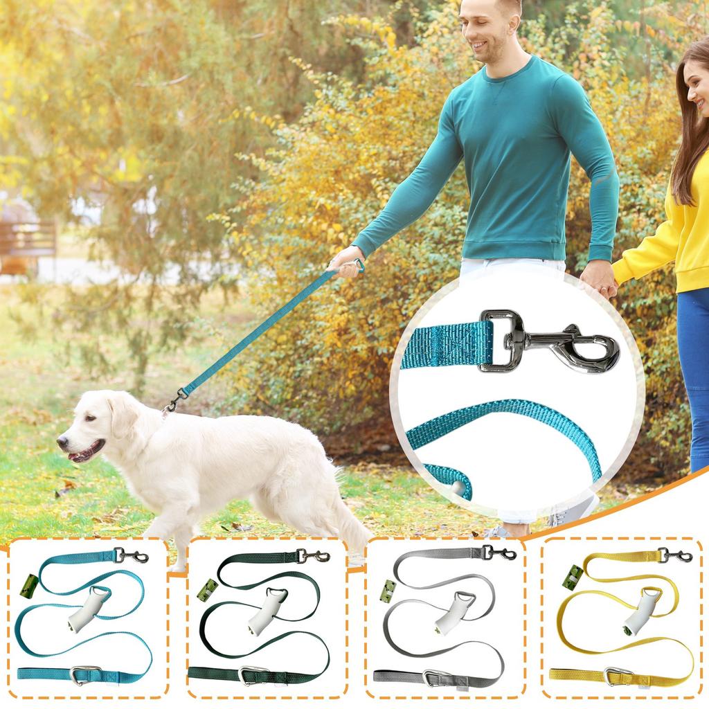 Pet Dog Leash Adjustable Length Dog Walking Training