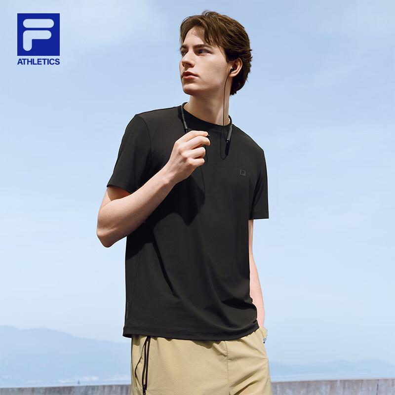 FILA Men's Minimalist Sun-Protective Short-Sleeve Sports T-Shirt
