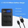 Fast Charging LCD Micro USB Charger for Olympus D750, SH21, SP800UZ Camera