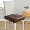 Waterproofs PU Leather Chair Cover Waterproofs Stretch Chair Slipcovers for Dining Room Home Kitchen Seats Protectors