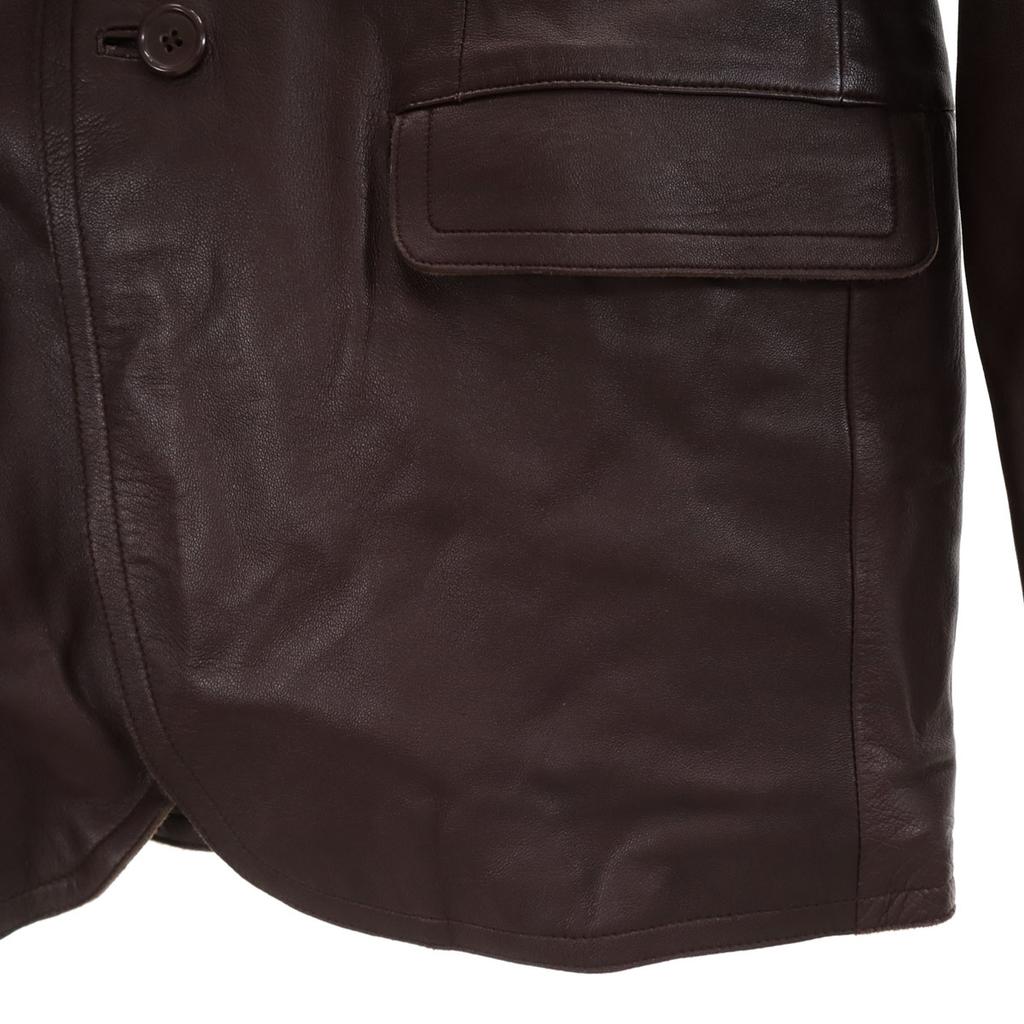COMME CA DU MODE MEN leather jacket 2 Brown Men's Used