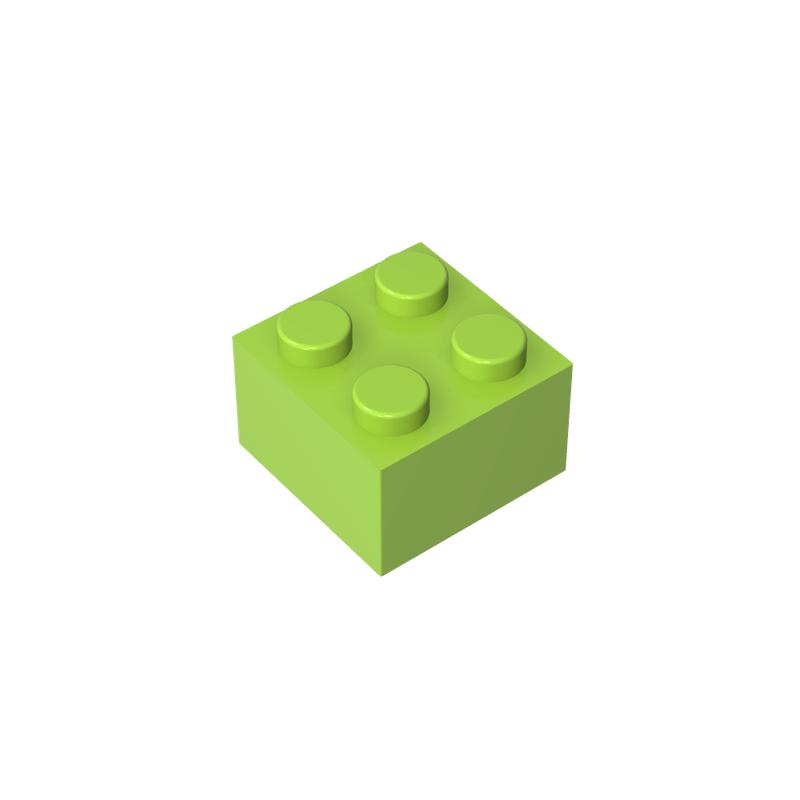 50pcs/lot MOC Parts 3003 Brick 2x2 Compatible Figures Bricks DIY Assmble Building Blocks Particle Kid Puzzle Brain Toys Gift