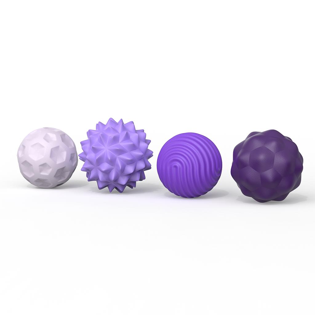 Balles Sensorielles Magnétiques en Silicone Enfant Adultes Soulagement de l'Anxiété Stress Jouet Sensoriel Fidget Jouet Balles Anti-Stress Autisme Calmant Jouet Fidget