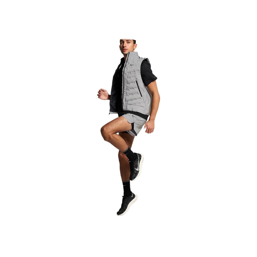 Nike Therma-Fit Adv Running Division Casual Sports Comfortable Warm Outdoor Sleeveless Vest Men Vest Reflective-Silver FZ1131-035