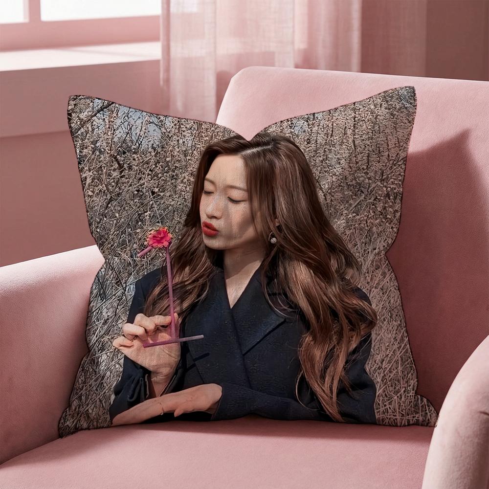 M-Model M-MUNS K-KA Y-YOUNGS Cushion Cover Multi-Scene Pillow Cover for Home & Car - Reversible, Soft & Durable for Daily Use