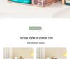 Desktop File Organizer: Multilayer Large Capacity Storage Rack for Office Supplies