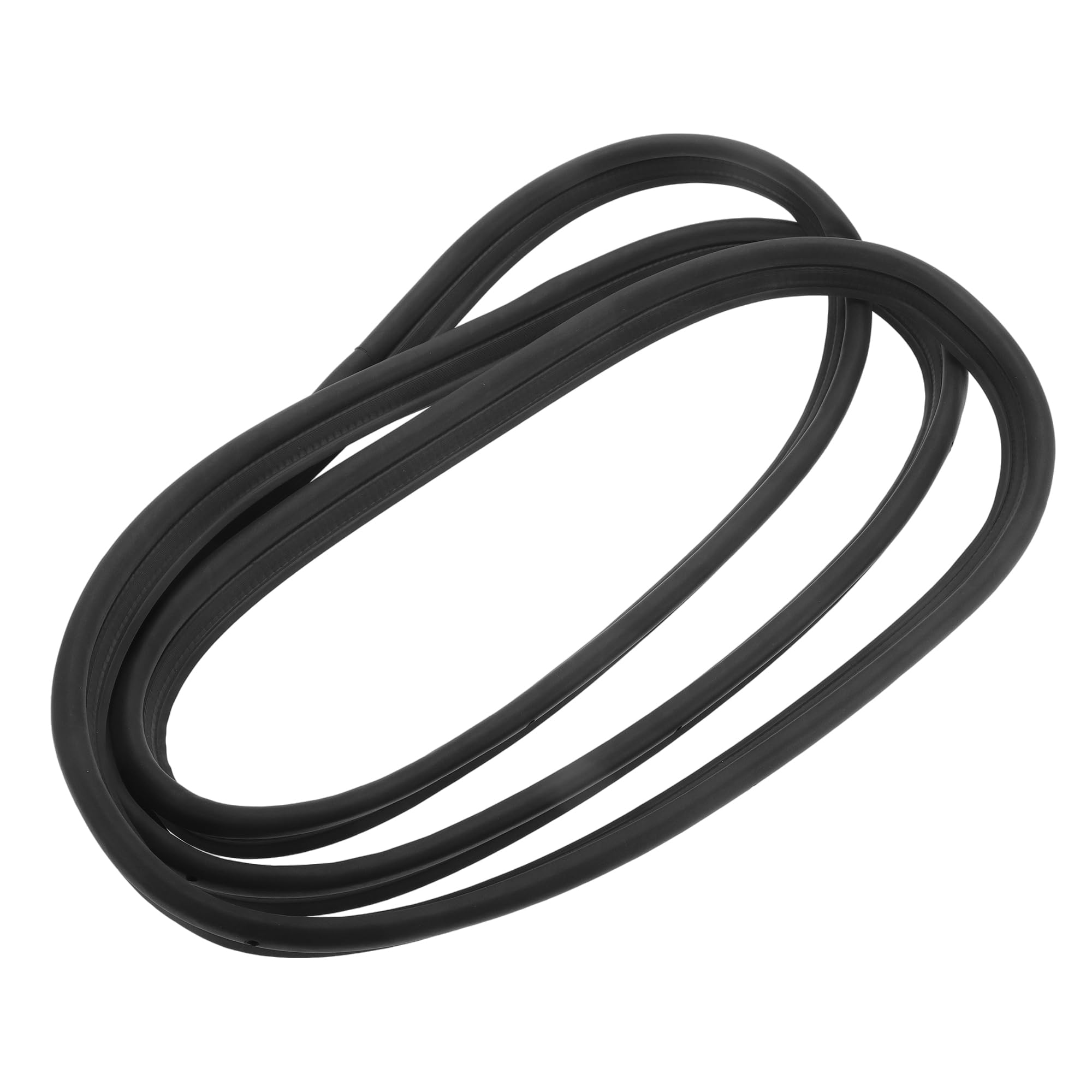 

Motoforti Rear Trunk Lid Seal Weatherstrip Trunk Sealing Strip for Toyota Camry Gasket, 2002-2006, Rubber, Rear, Black, No. 6446133050. чёрный