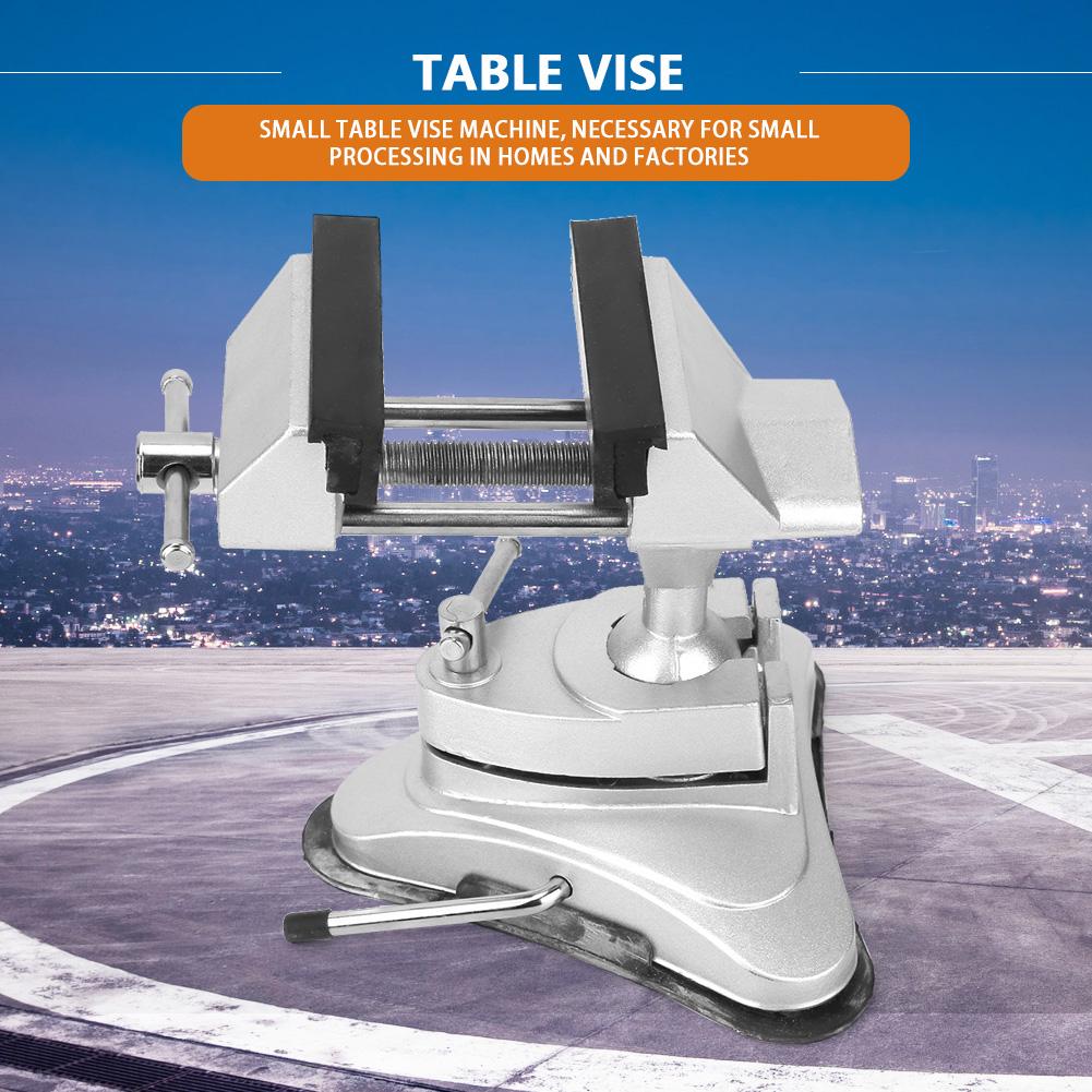 Mini Aluminium Alloy 360 Degrees Rotation Household Table Vise Machine Tool