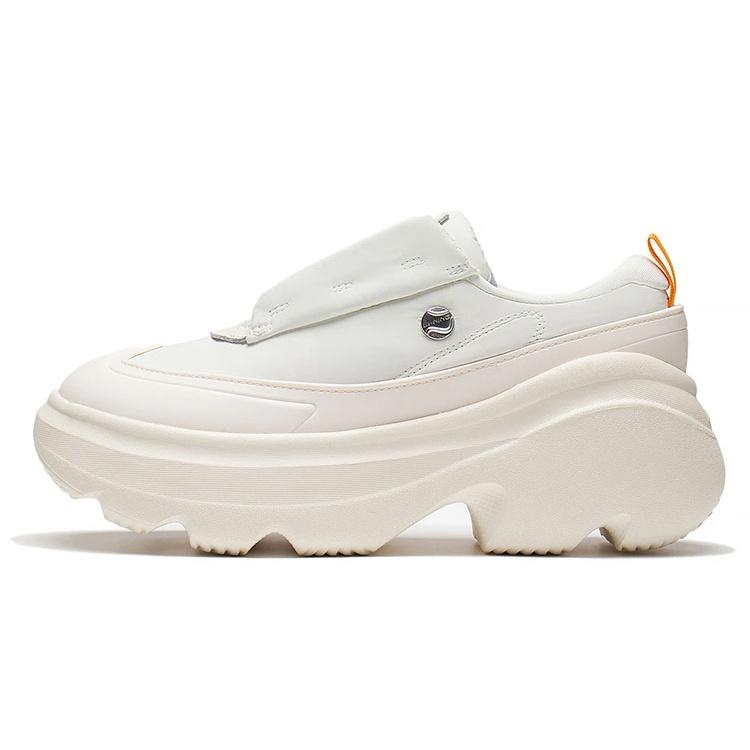 (WMNS) Li-Ning Puff Platform Beige Orange Women s AZGS072-1 EU 37⅔