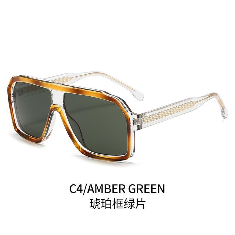 New Retro Pilot Sunglasses UV400 Protection Fashion Gradient Lens Luxury Square Shades for Men Women Outdoor Driving