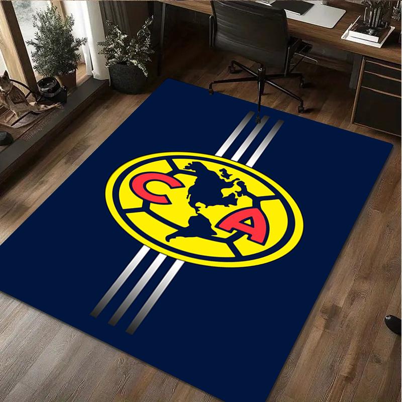 1 Stück Club America Teppich - Heimteppich Büro Dekorativer Teppich Für Wohnzimmer Schlafzimmer Fußmatte Bodenteppich Computerstuhl Bereichsteppich