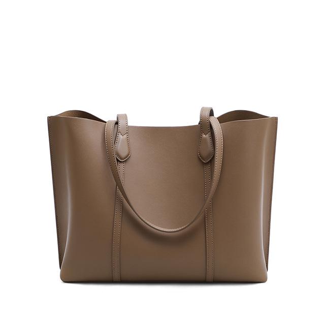 Women's Genuine Leather Large Capacity Summer Tote Bag