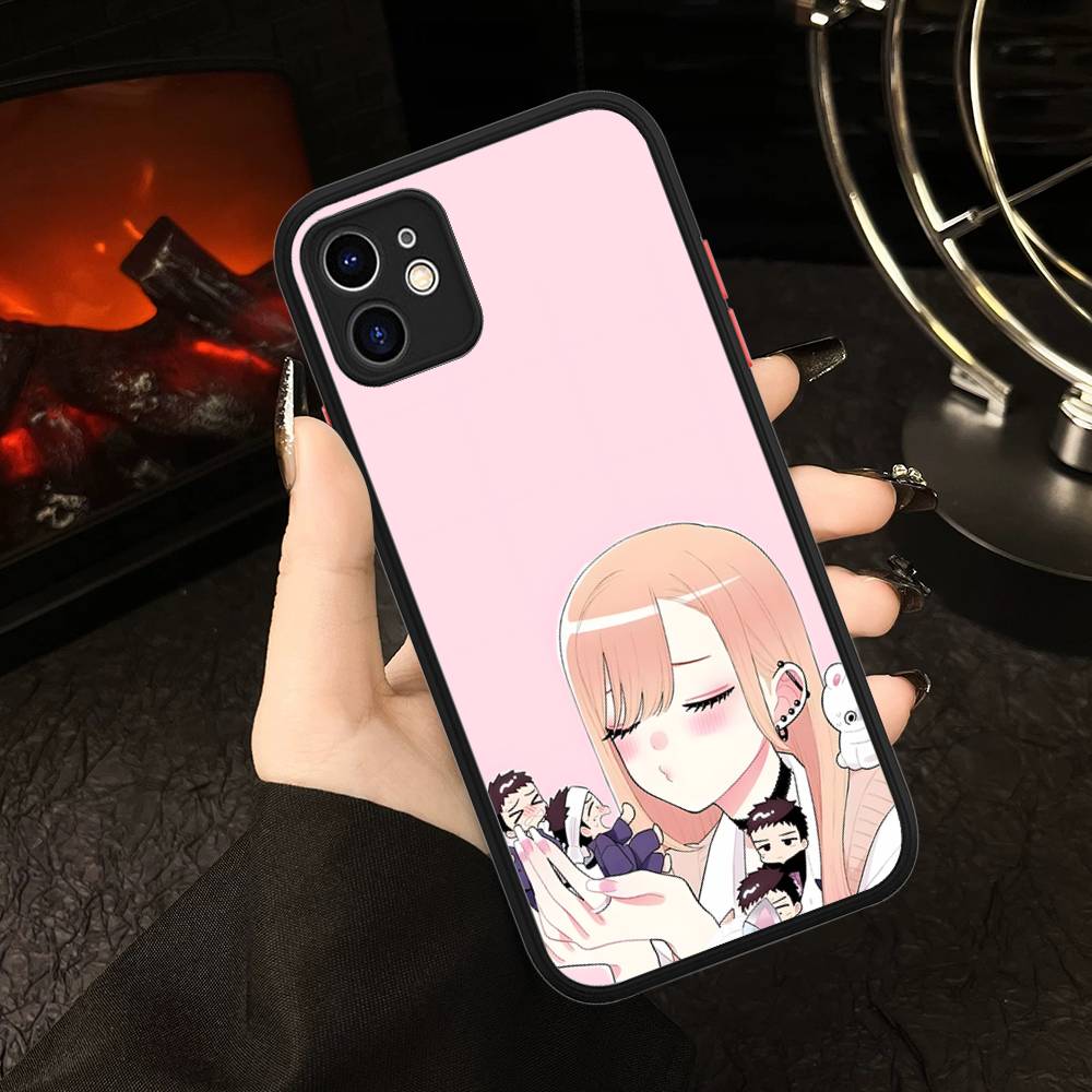 My Dress Up Darling For IPhone 11 12 13 14 15 16 Pro Max Plus X XS MAX Back Cover Matte Phone Case