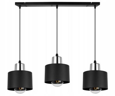 MODERN CEILING HANGING LAMP BLACK LED LAMP
