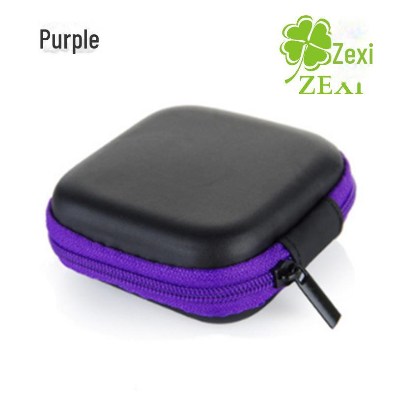 YX Q0057 Įkroviklio ir laido laikymo dėžutė - Mobiliojo telefono duomenų laidas ir ausinių dėklas