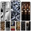 Coque de téléphone Collage de Balles d'Armes Militaires Pour Samsung Galaxy S24 S25 S23 S22 Ultra Note 10 20 Plus S20 S21 FE Housse
