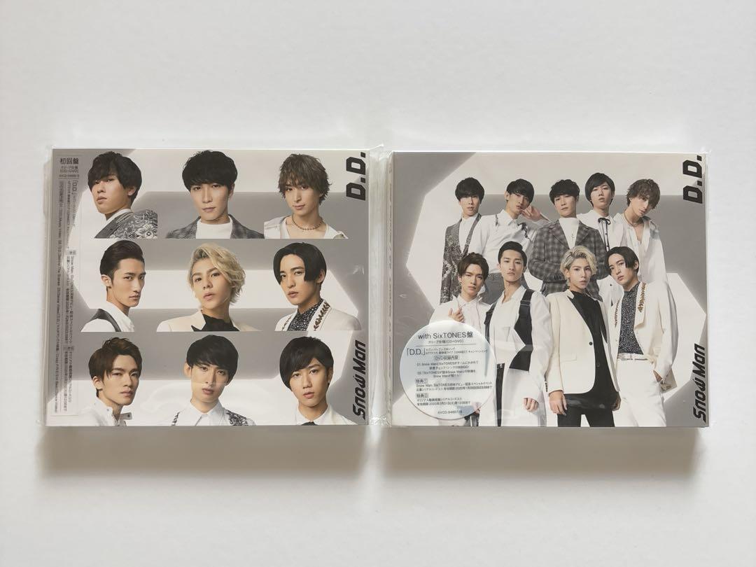 

[USED] SnowMan D.D. First edition, with Six TONES edition