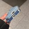 Washed Color Vintage Cowboy Fabric Phone Case iPhone 16 15 14 13 12 11 Pro Max Plus Shockproof Soft Bumper Armor Cover