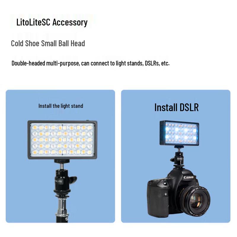 Nanlite AS-BH-1/4 Mini Ball Head