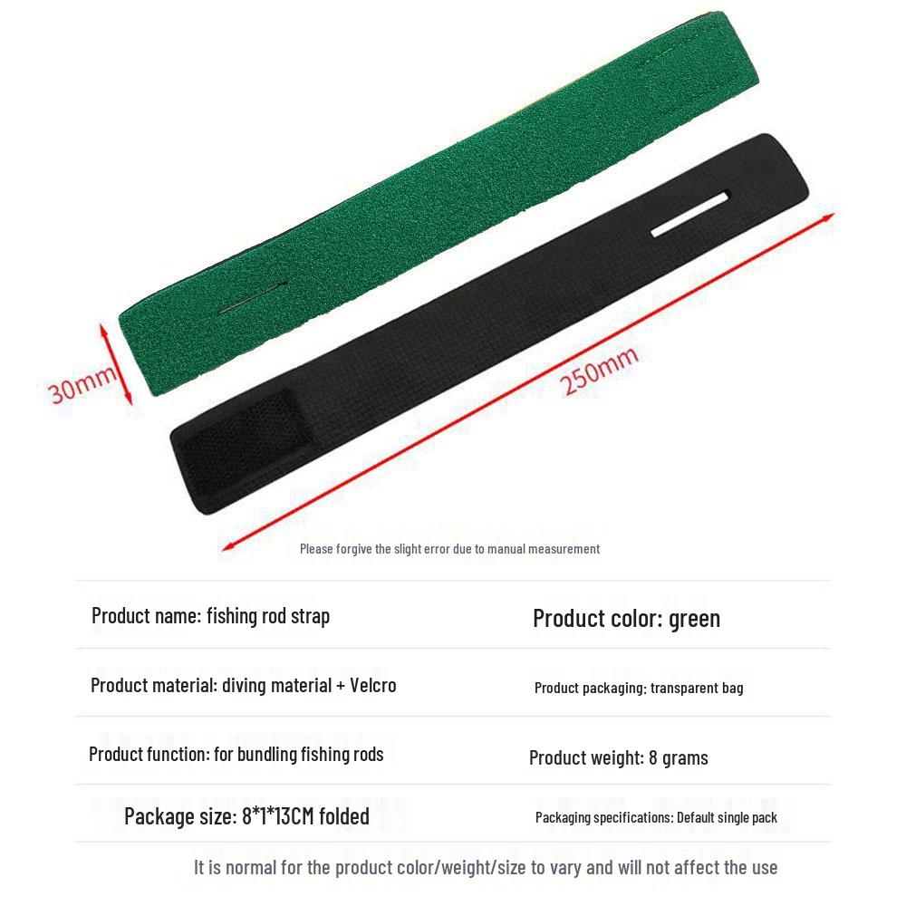 High Elasticity Fishing Rod Strap - Tackle Binding Accessory