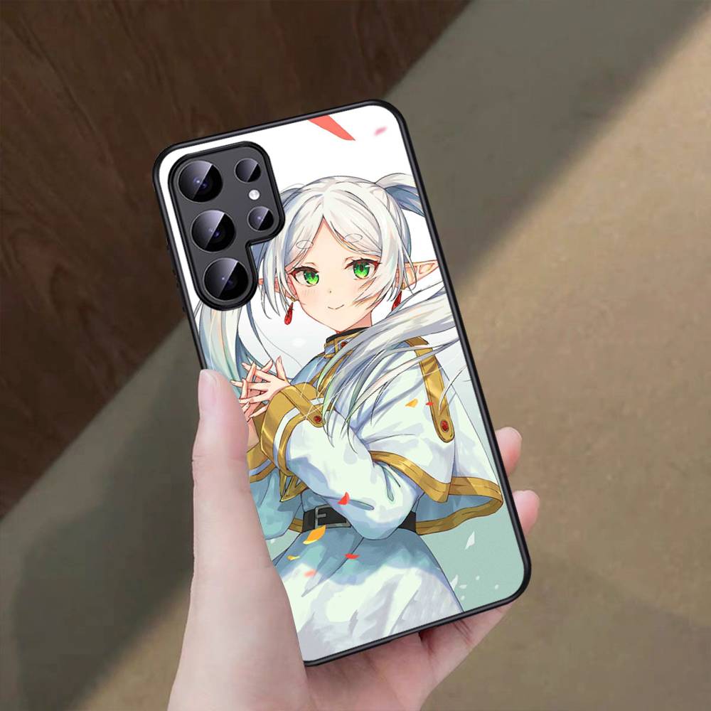 

Anime Frieren Beyond Journeys End Phone Case For Samsung S 24 fe 25 Ultra plus 20 lite 21 30 22 23 24 22 Ultra 5G Fundas Samsung S22 Plus 5G