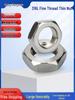 316 Stainless Steel Thin Hex Nut, Sizes M27 To M52