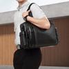 Genuine Leather Men's Bag Casual Tote Briefcase Fashionable Business Trip Travel Bag Men's Handbag