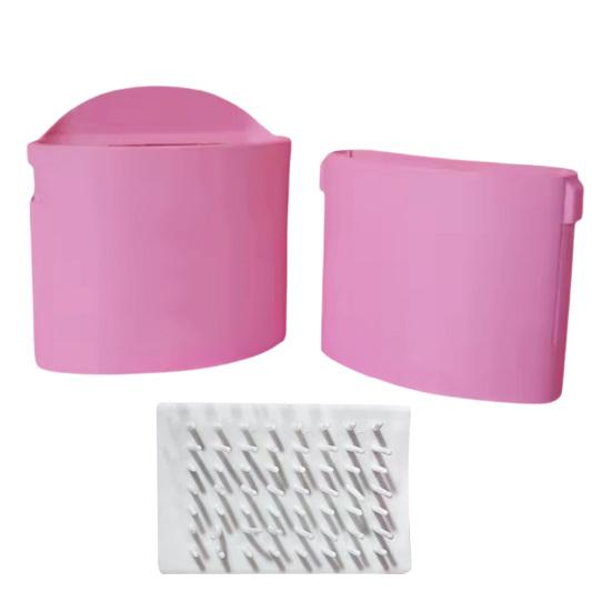 

Сборник для волос Душевая ловушка для шерсти Предотвращает засоры канализации Простая установка Улавливатель для волос для душа Сменная полоска Душевая ловушка для волос розовый