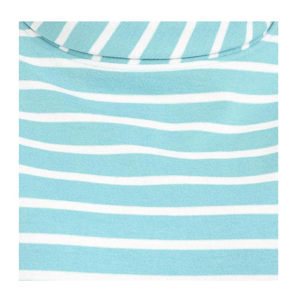 Lazy Jacks Womens/Ladies Striped Roll Neck Sweatshirt